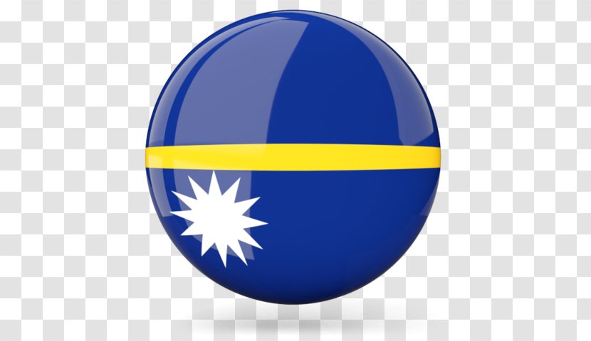 Flag Of Nauru Namibia Sudan - Sphere Transparent PNG