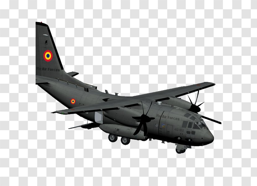 Alenia C-27J Spartan Lockheed AC-130 Aeritalia G.222 AC-27J Stinger II Military Transport Aircraft - Airplane Transparent PNG