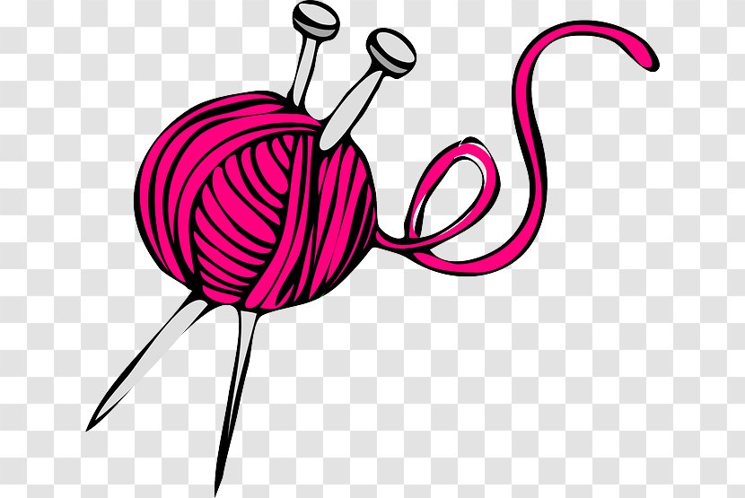 Crochet Hooks Knitting Needles Hand-Sewing - Magenta - Via Santa Sofia Transparent PNG