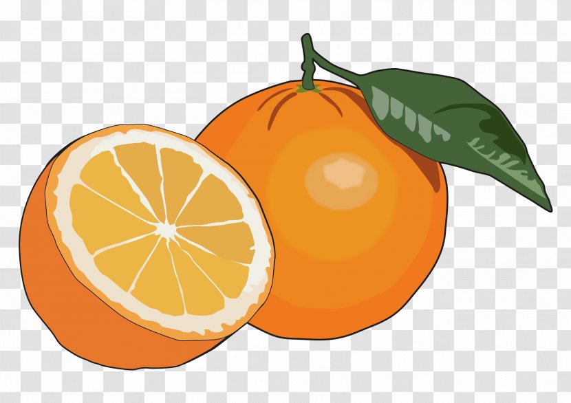 Orange Juice Fruit Mandarina Food - Citrus - Colour Fog Transparent PNG