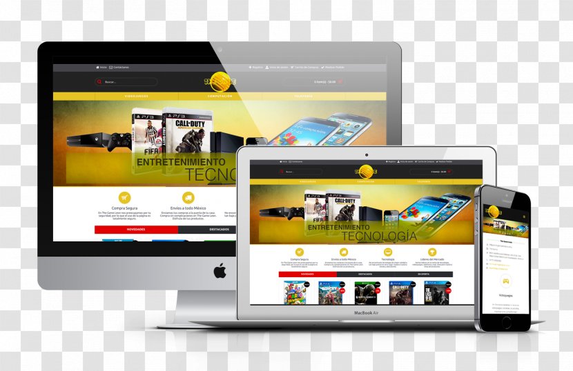 Responsive Web Design Digital Marketing Page - Service Transparent PNG