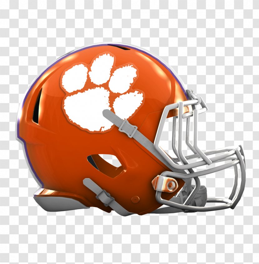 American Football Helmets Clemson Tigers Georgia Tech Yellow Jackets Lacrosse Helmet - Protective Gear In Sports Transparent PNG