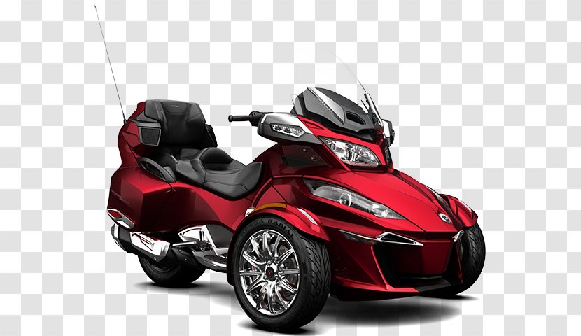 BRP Can-Am Spyder Roadster Motorcycles Honda Bombardier Recreational Products - Automotive Wheel System - Triumph Ltd Transparent PNG