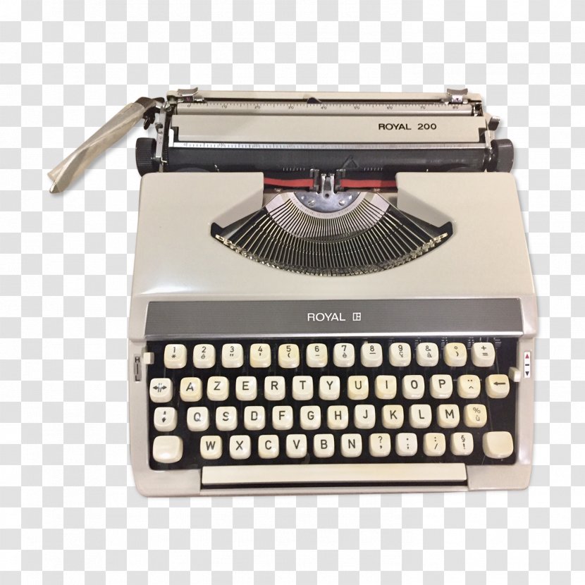 Typecast Typewriter We R Memory Keepers Old Typewriters Royal Company Antique - Office Supplies - Equipment Transparent PNG