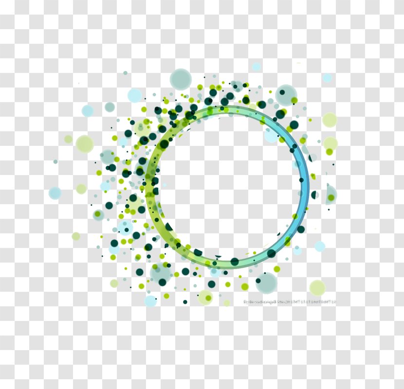 Abstract Art Circle Clip - Number - Border Transparent PNG
