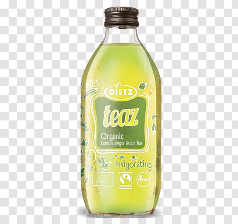 Iced Tea Green Lemon-lime Drink Matcha - Ginger Transparent PNG