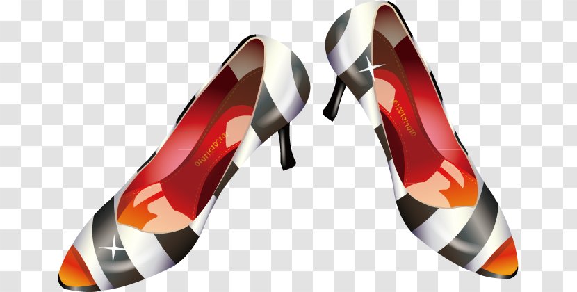 Shopping Shoe - Footwear - Fashion High Heels Transparent PNG