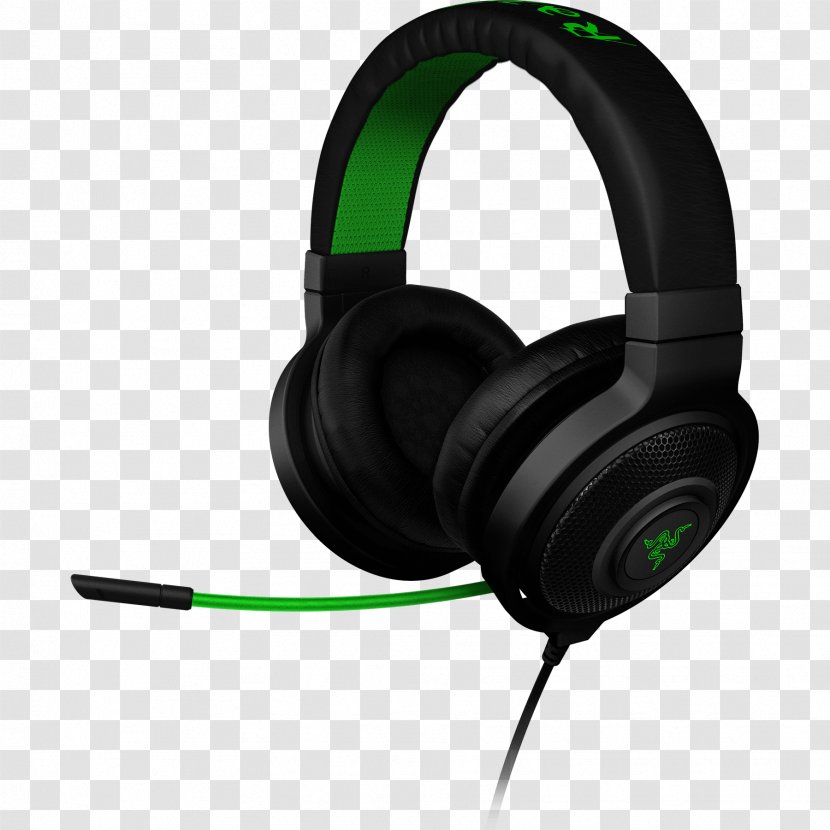 Razer Kraken Pro Microphone 7.1 Chroma Headphones Headset - Electronic Device Transparent PNG