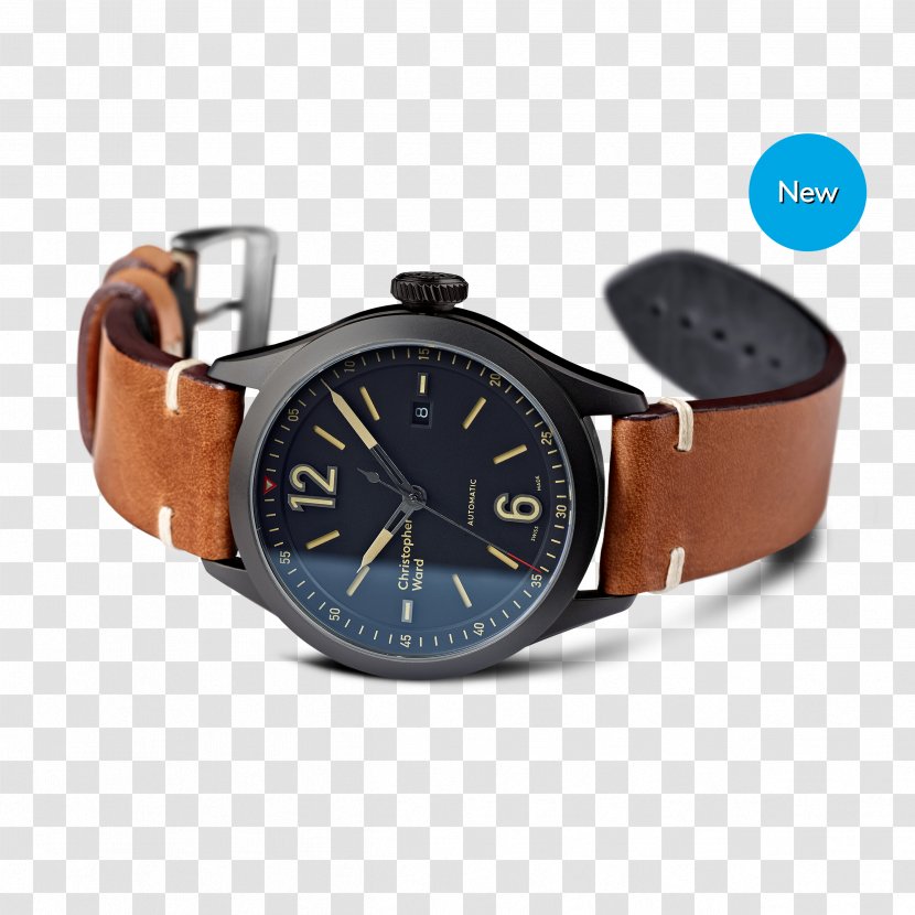 Chronometer Watch Power Reserve Indicator Christopher Ward Clock - Brand - Flyer Transparent PNG