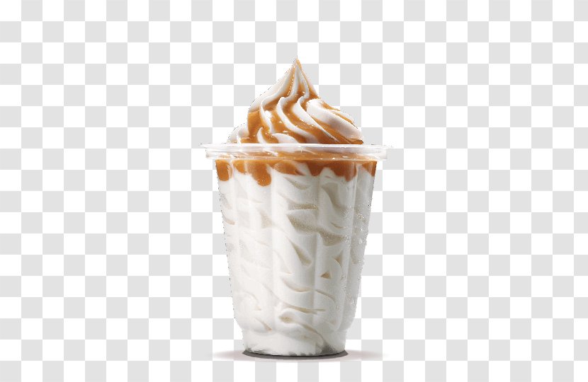 Sundae Milkshake Ice Cream Cones - Cr%c3%a8me Fra%c3%aeche Transparent PNG
