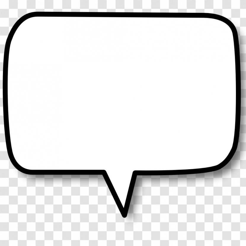 Callout Clip Art - Speech Balloon - Rounded Rectangle Cliparts Transparent PNG