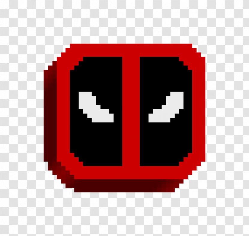 Mario Series Pixel Art Youtube Text Deadpool Transparent Png - deadpool icon png 12 roblox