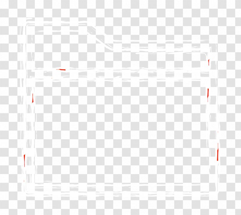 Folder Icon Productivity Shape - Black - Picture Frame Rectangle Transparent PNG