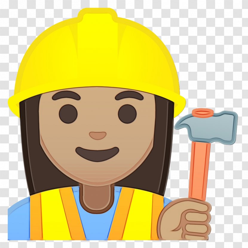 Smiley Emoji - Agriculturist - Headgear Cartoon Transparent PNG