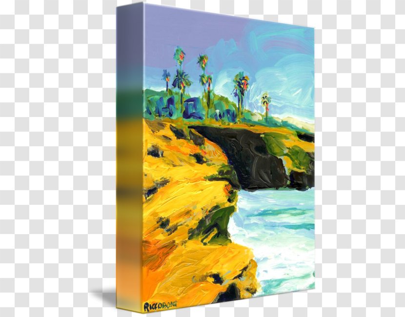 Painting Acrylic Paint Visual Arts Modern Art - Artwork - Beach Sunset Transparent PNG