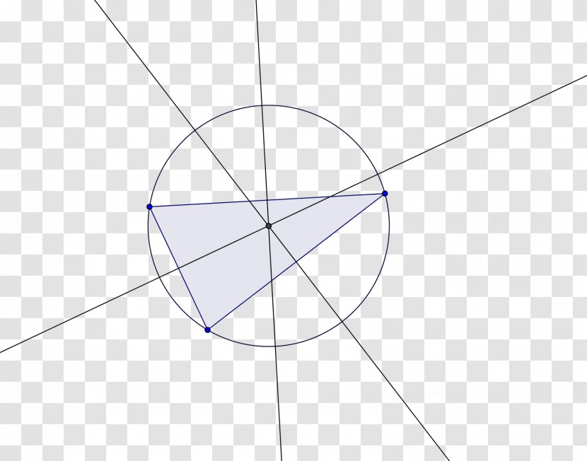 Circle Point Angle - Triangle Transparent PNG