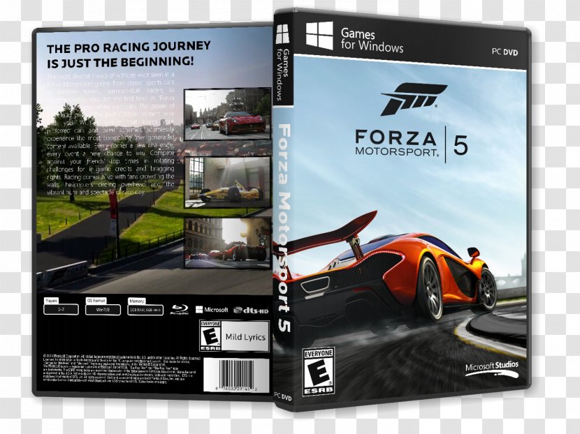 Forza Motorsport 5 4 Xbox 360 6: Apex - Game Transparent PNG