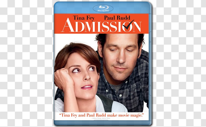 Paul Rudd Tina Fey Admission YouTube Film - Jean Hanff Korelitz - Youtube Transparent PNG