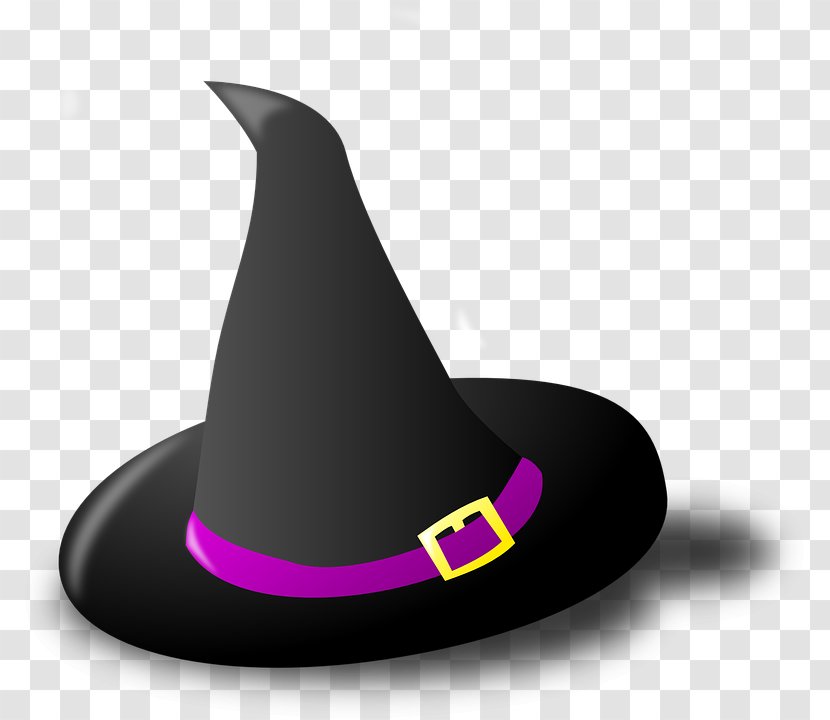 Witch Hat Witchcraft Halloween Clip Art Transparent PNG