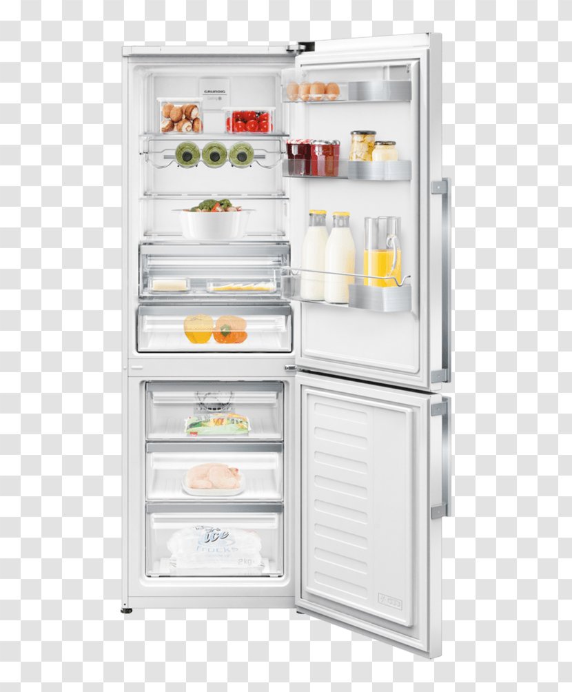 Refrigerator Grundig GKF15810N 50/50 Fridge Freezer EDITION 70 Samsung RB29FSJNDSS - Drawer Transparent PNG