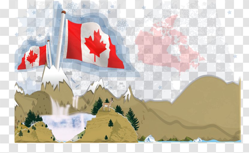 Canada Landscape Euclidean Vector Clip Art Transparent PNG
