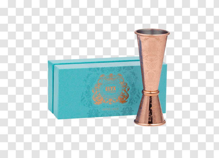 Cocktail Metal Box Vodka Jigger - Copper Transparent PNG