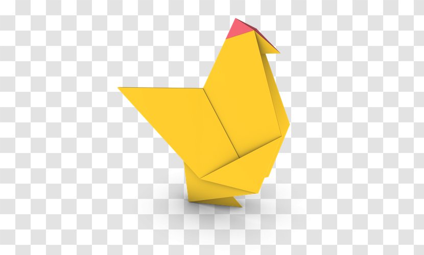 Origami Paper How To Fold Chicken - Blog Transparent PNG