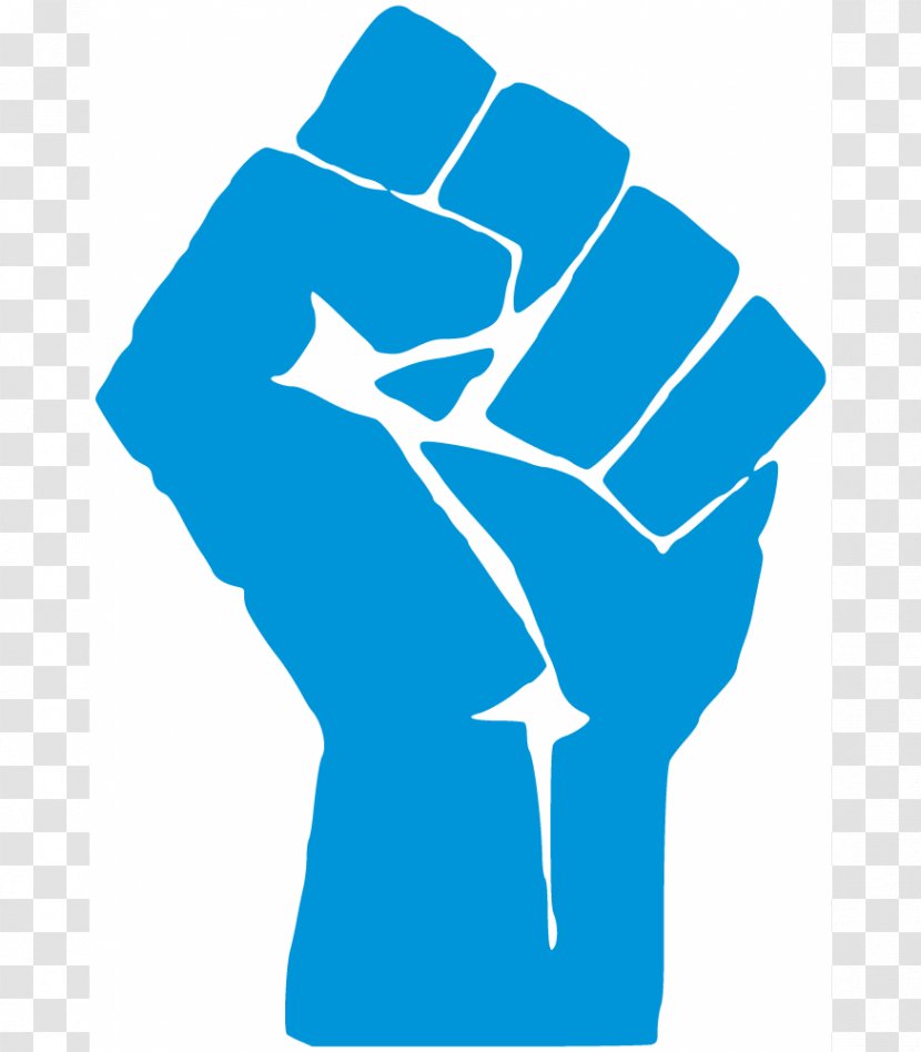 Raised Fist Black Power Panther Party African American Clip Art - Joint - Revolution Transparent PNG