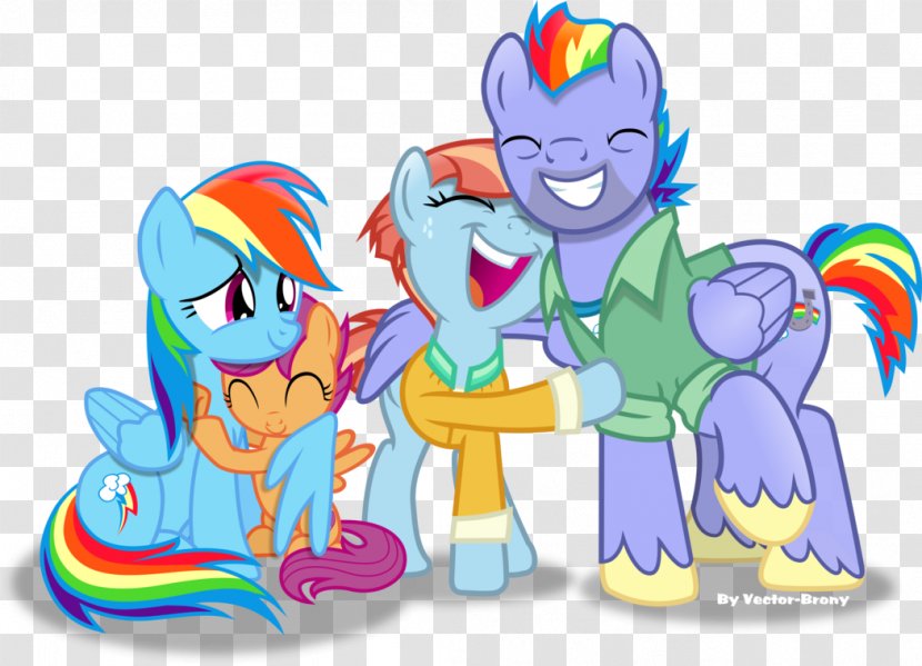 Rainbow Dash My Little Pony: Friendship Is Magic Fandom Twilight Sparkle Art - Flower - Vector Family Transparent PNG