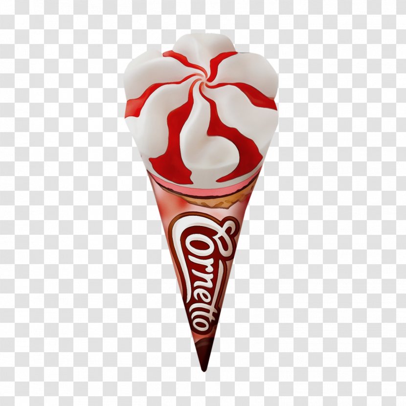 Ice Cream Cone Background - Gelato - Christmas Confectionery Transparent PNG