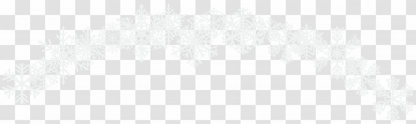 Brand Black And White Pattern - Snowflake Decor Transparent Clip Art Image Transparent PNG