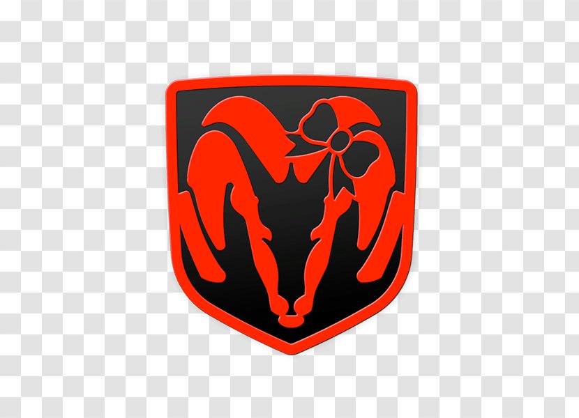 Emblem Logo Heart M-095 RED.M - Symbol - Dodge Ram Transparent PNG