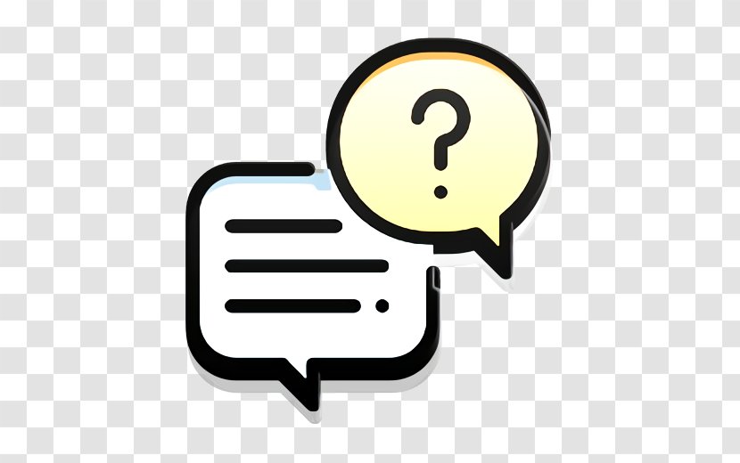 Conversation Icon Interview Question - Logo - Sign Transparent PNG