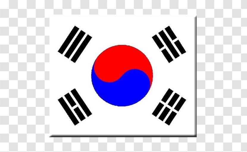 Flag Of South Korea Japan Africa - Area Transparent PNG