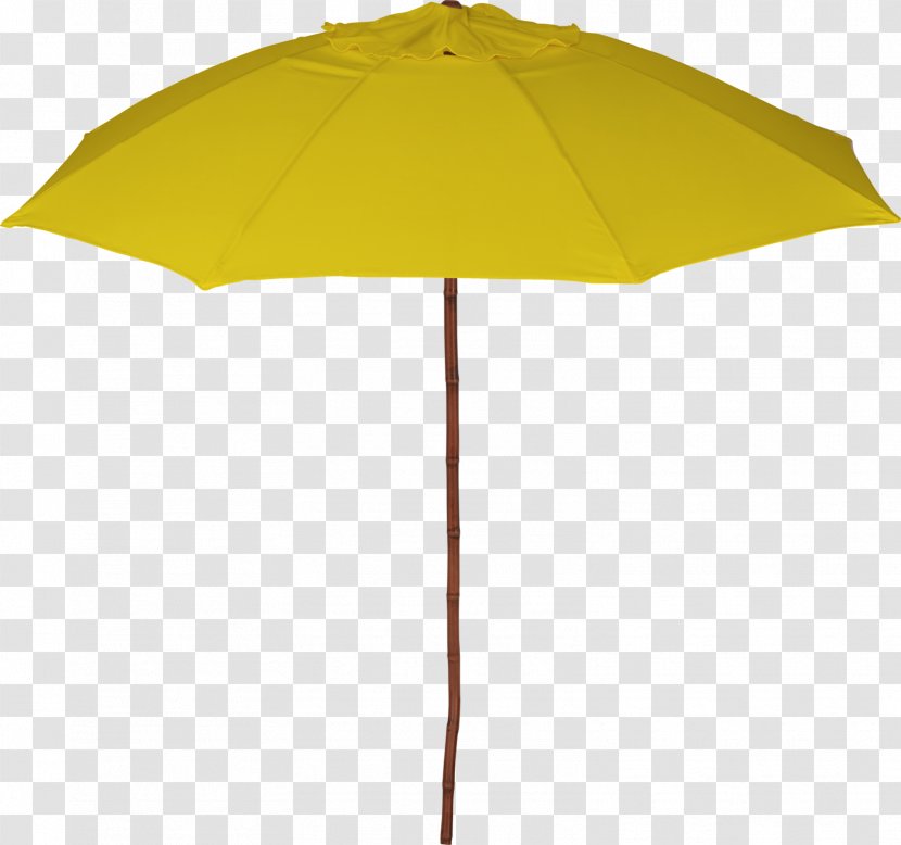 Umbrella Shade - Yellow Transparent PNG