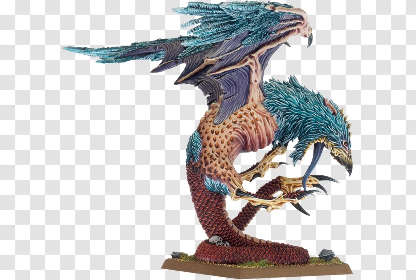 Warhammer Fantasy Battle 40,000 Age Of Sigmar Cockatrice - Dragon - Chimera Transparent PNG