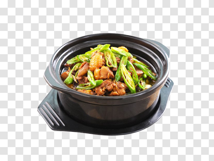 Vegetarian Cuisine Chicken Cookware And Bakeware Slow Cooker Recipe - Chinese - Pepper Braised Rice Transparent PNG