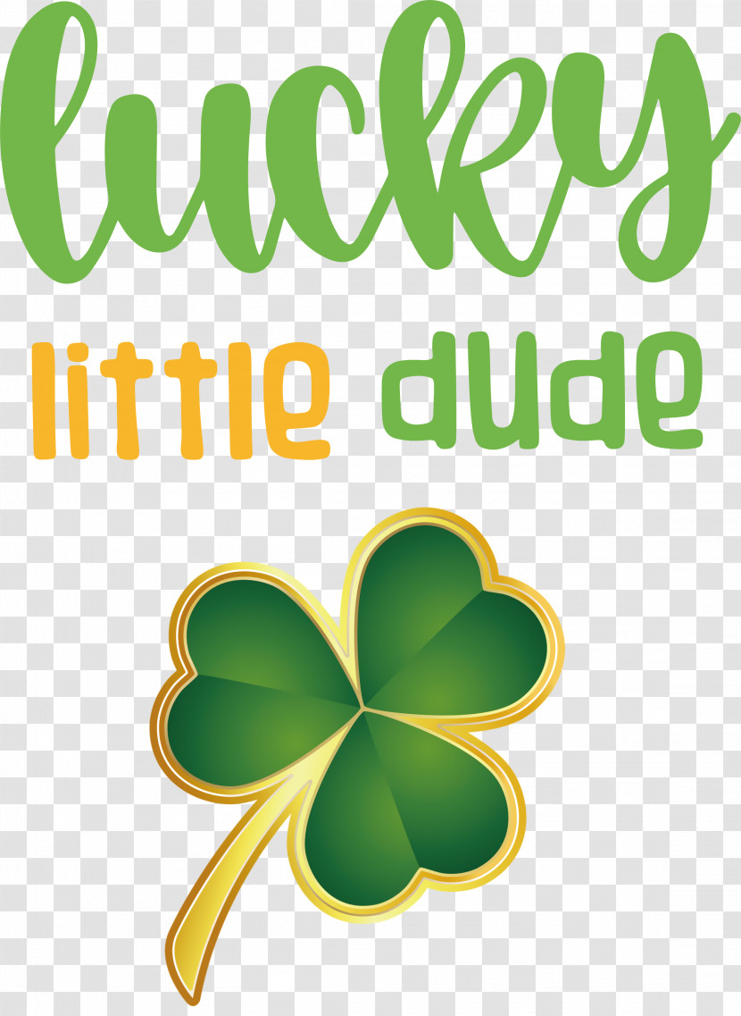 Lucky Little Dude Patricks Day Saint Patrick Transparent PNG