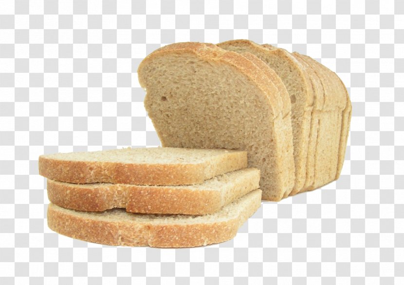 White Bread Breakfast Food Low-carbohydrate Diet - Zwieback - Toast Transparent PNG