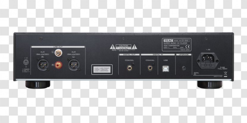 Audio Samson Hp10 Stereo.. Amplifier AV Receiver RF Modulator - Cd Player Transparent PNG
