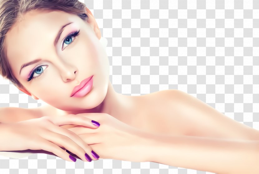 Face Skin Eyebrow Beauty Chin - Cheek Forehead Transparent PNG