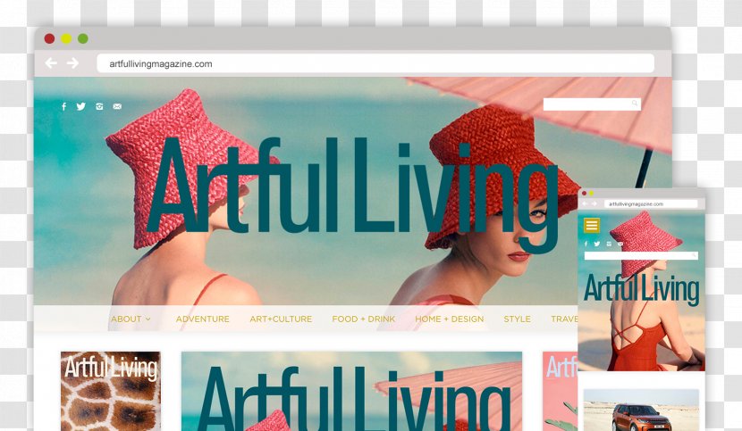 Artful Living Magazine Hook Agency Web Design Minneapolis College Of Art And - Developer Transparent PNG