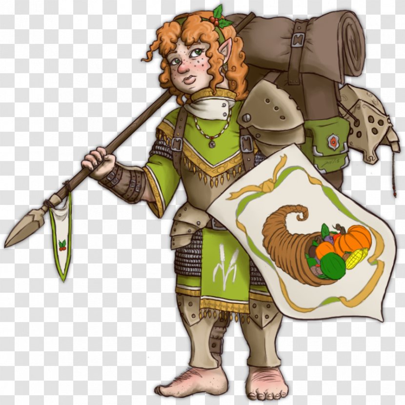 Dungeons & Dragons Halfling Yondalla Cleric Role-playing Game - Female Transparent PNG