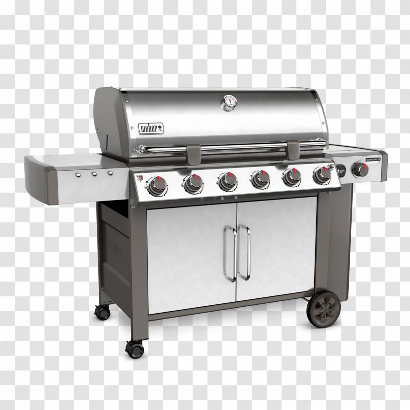 Barbecue Weber-Stephen Products Weber Genesis II LX 340 S-440 Grilling - Propane Transparent PNG