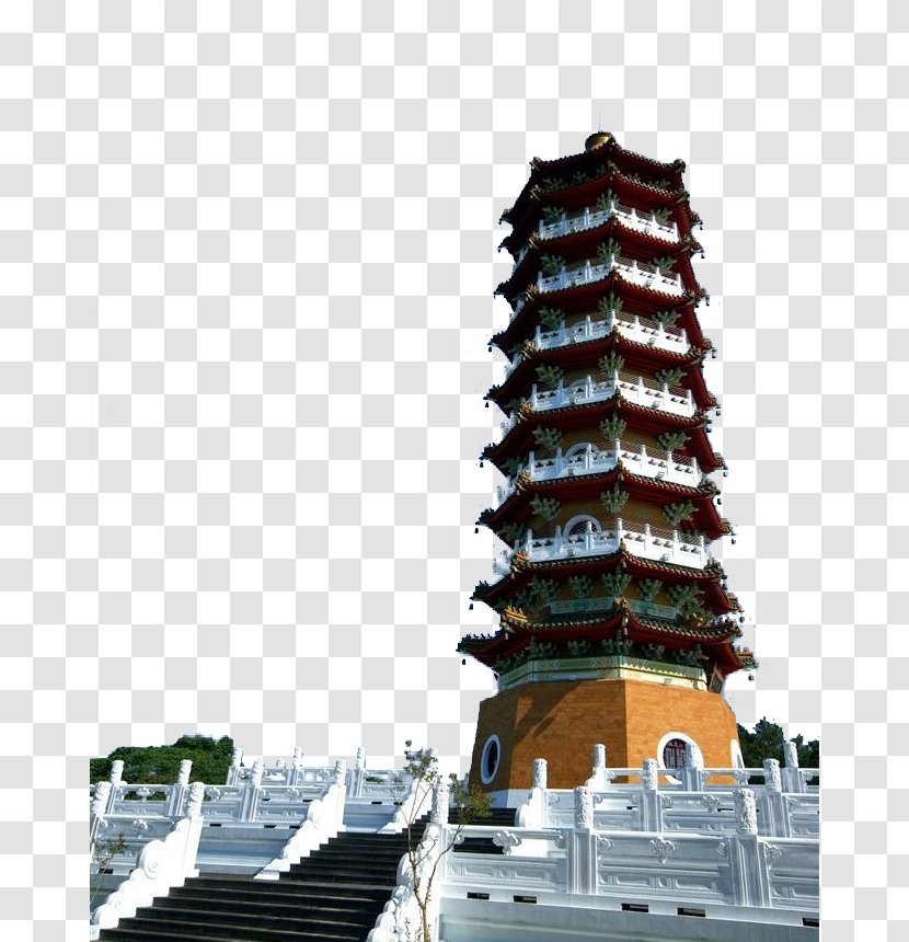Taipei 101 Lalu Island Sun Moon Lake Cien Pagoda U6148u6069u5854 - Mixed Use - Ta Transparent PNG