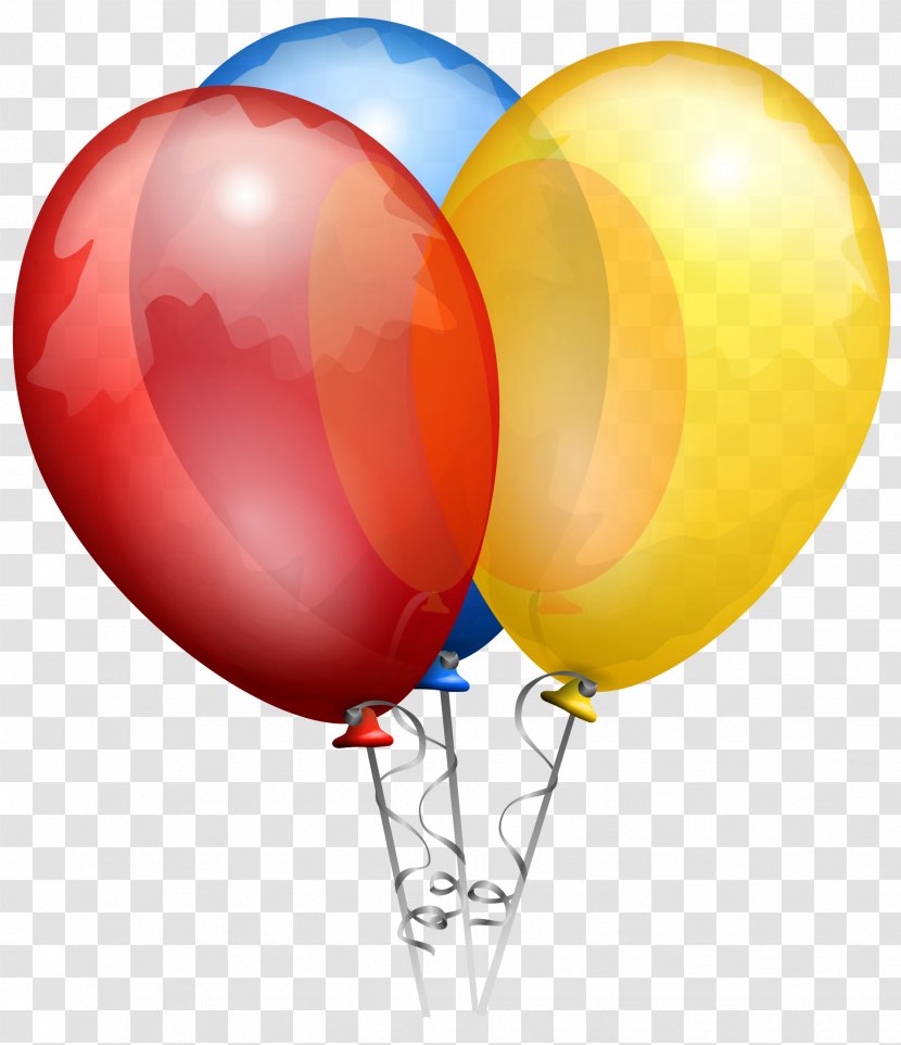 Balloon Clip Art - Red Transparent PNG
