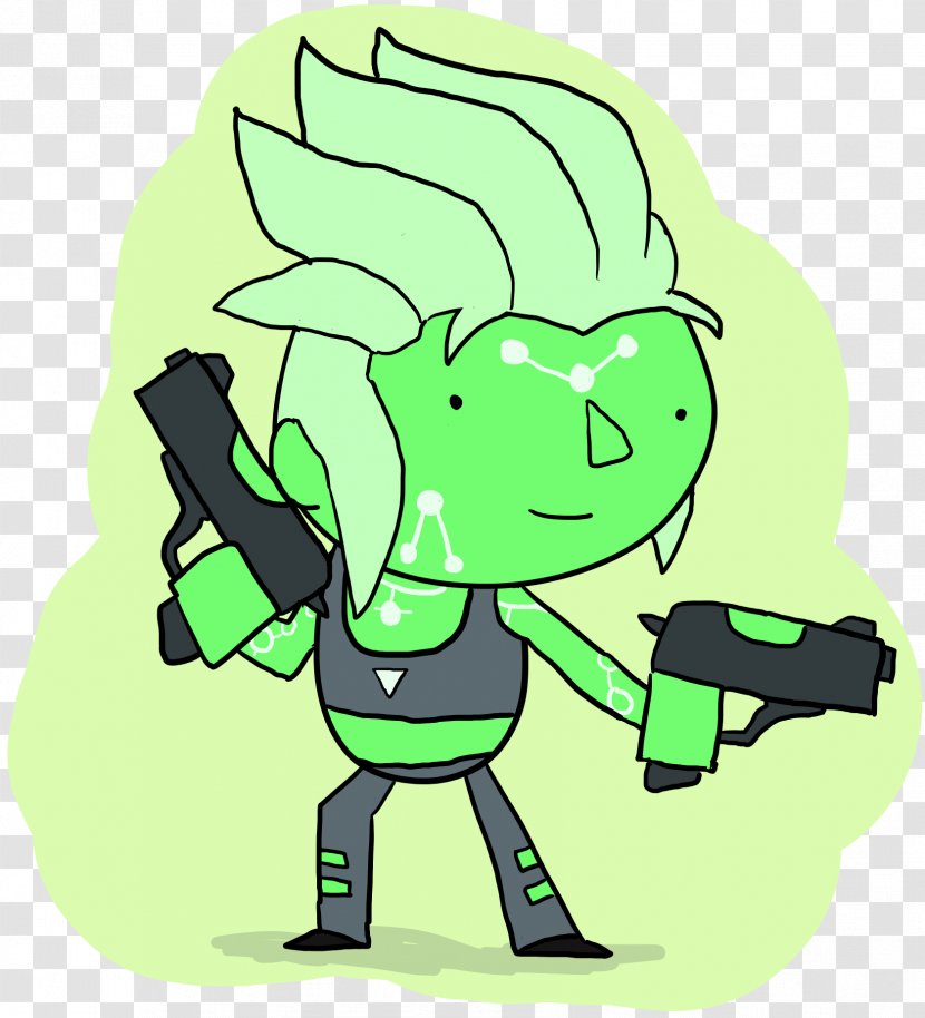 Drawing Character Fan Art - Green - Brawlhalla Transparent PNG