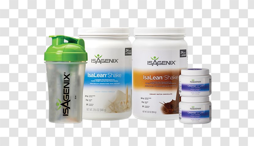 Milkshake Isagenix International Isalean Shake - Bottle - Creamy French Vanilla 29.6 Oz. Weight Loss NutritionHealthy Transparent PNG