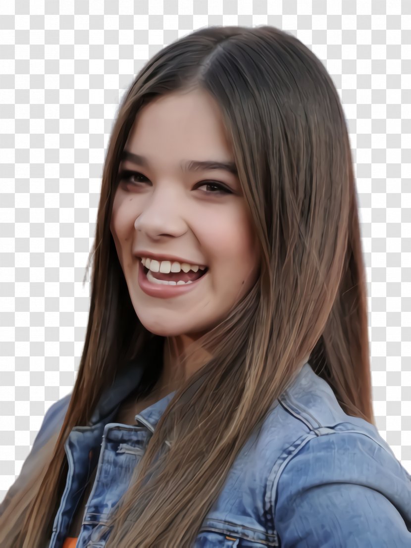 Hailee Steinfeld Bumblebee - Hair Coloring - Laugh Bangs Transparent PNG