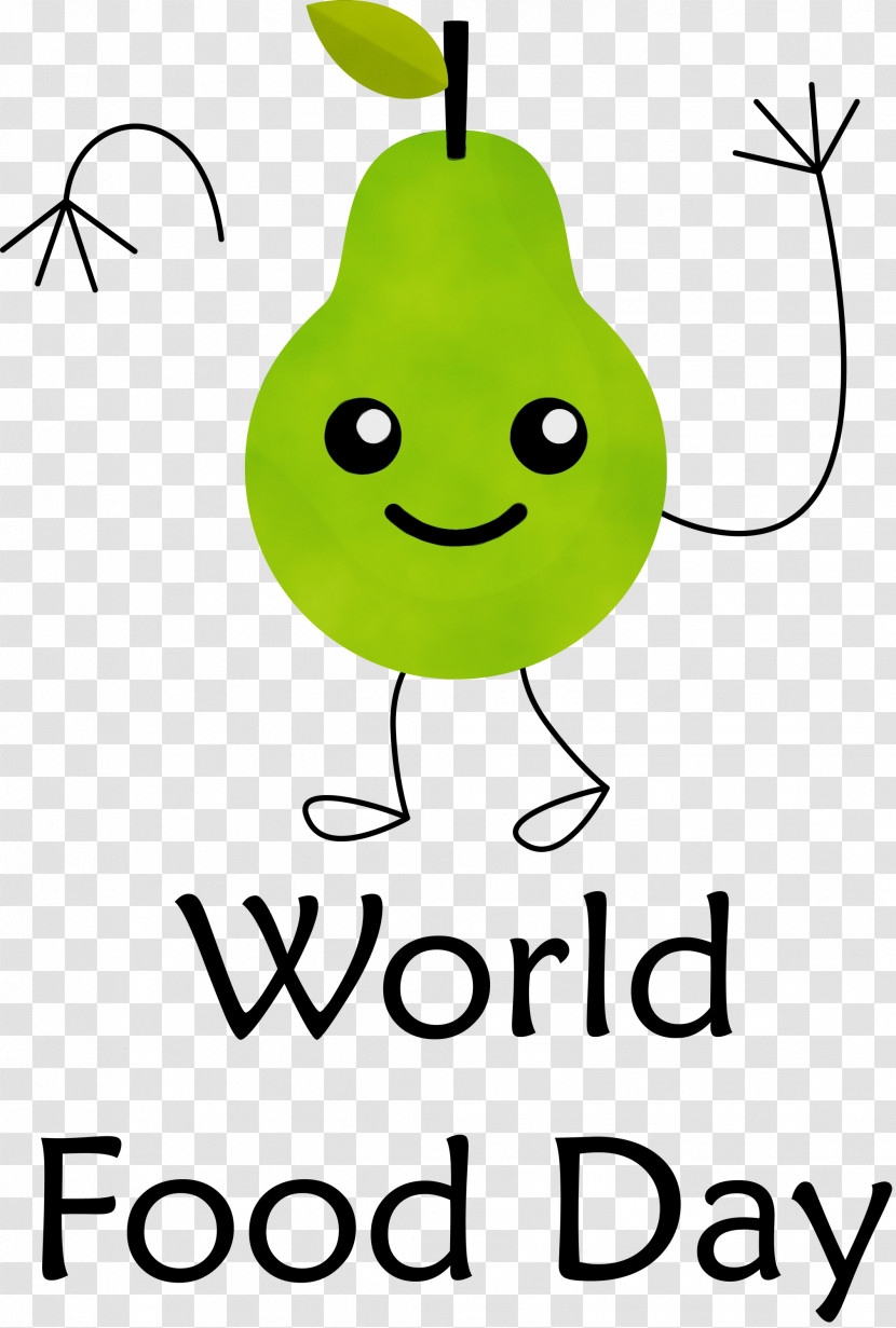 Leaf Plant Stem Cartoon Green Smiley Transparent PNG